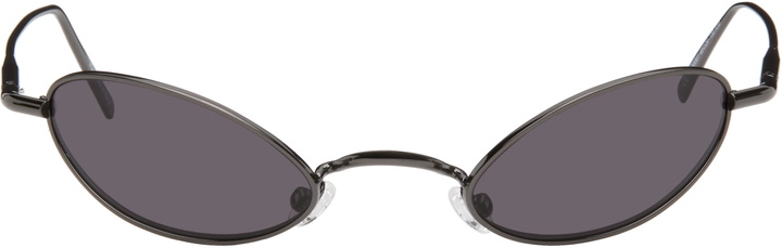 Photo: Acne Studios Black Steel Sunglasses