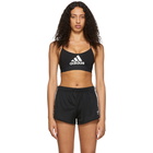 adidas Originals Black All Me Badge of Sport Sports Bra