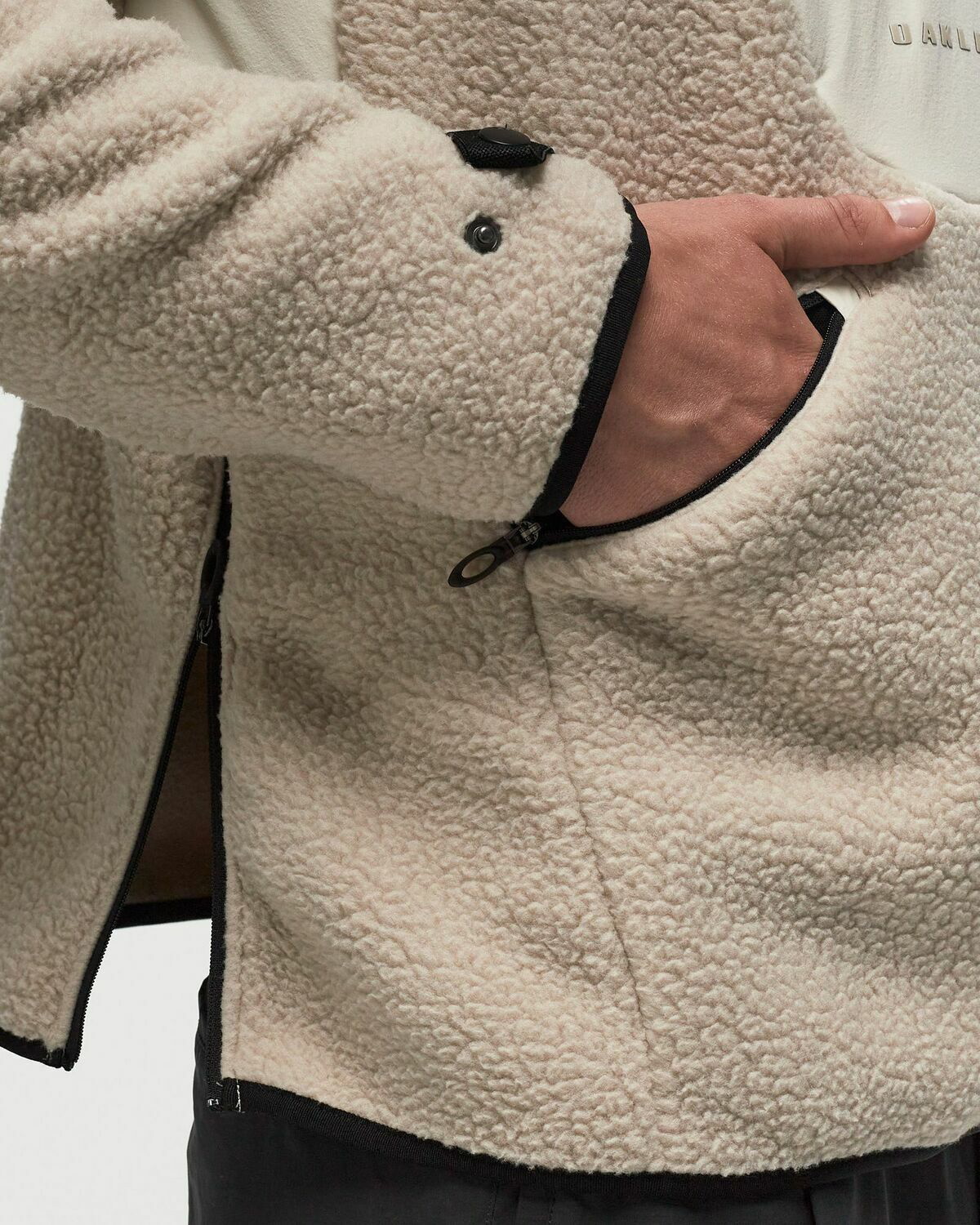 Oakley Latitude Flex Sherpa Beige Half Zips Oakley