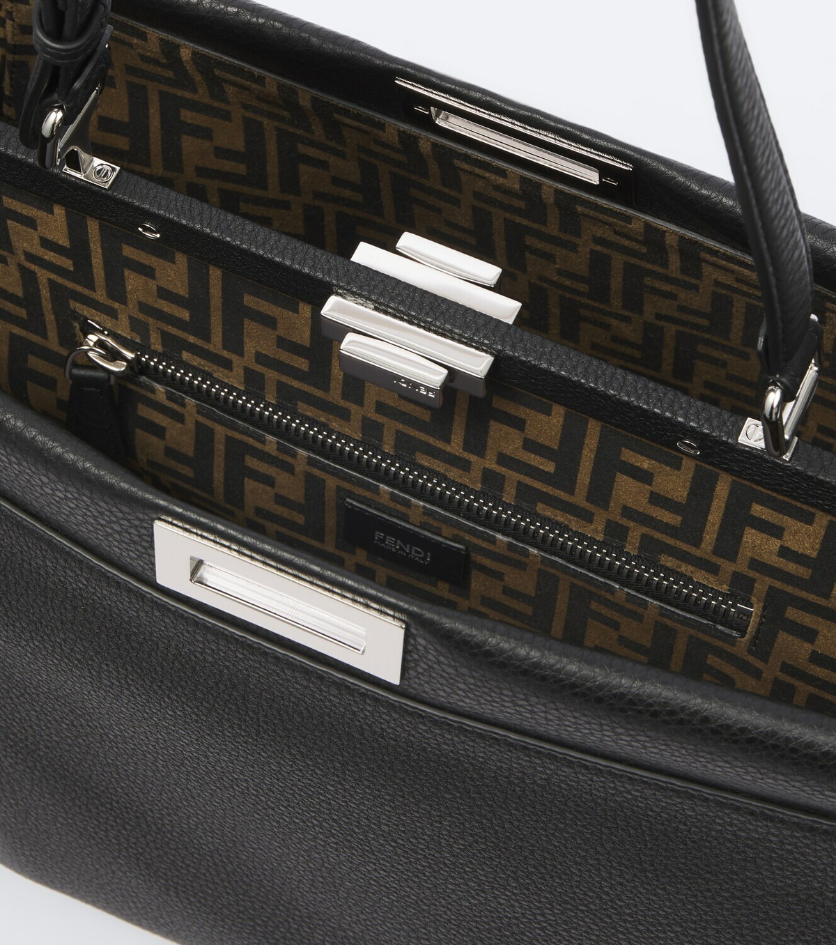 Fendi My Peekaboo® leather tote bag
