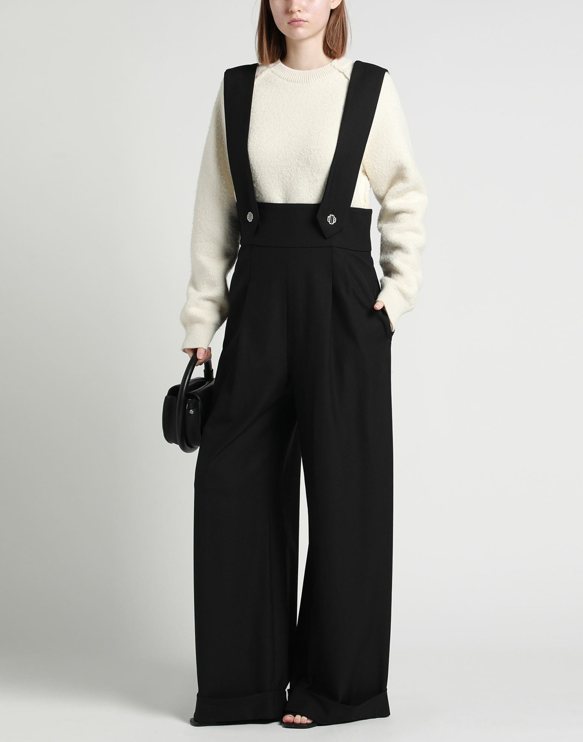 Maje Womens Jumpsuit in Black