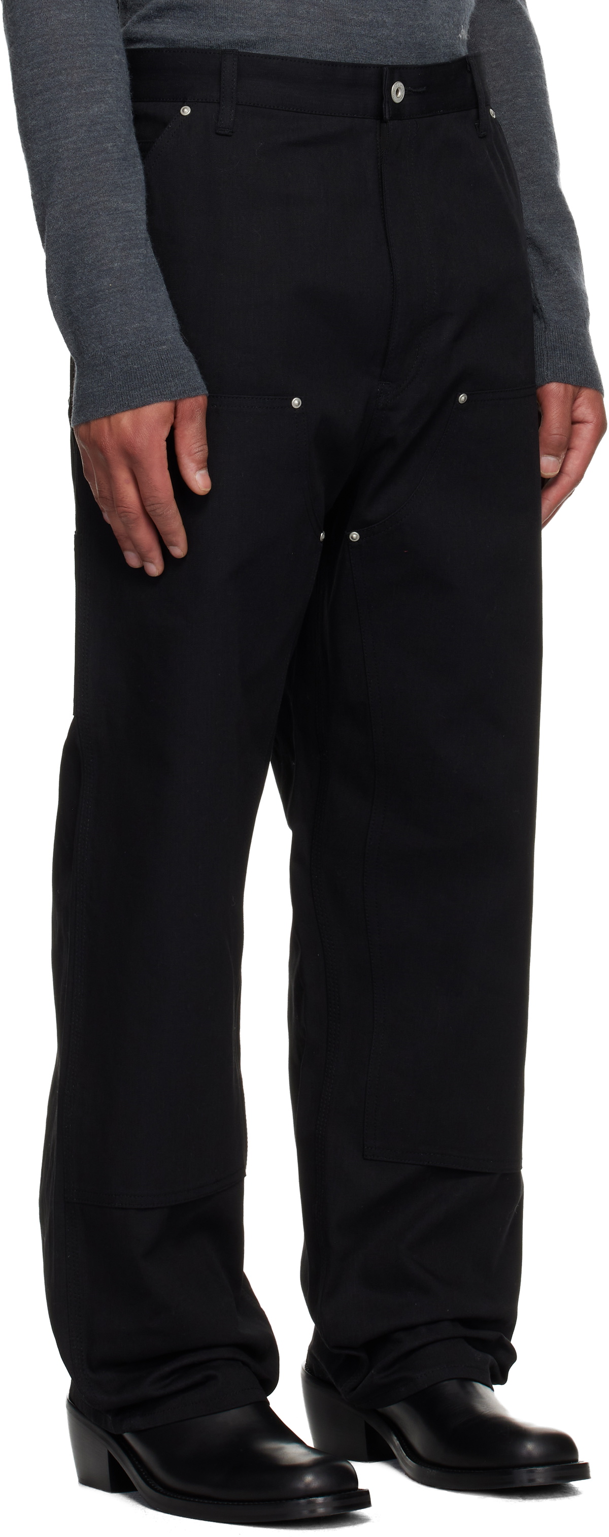 Junya Watanabe Black Carhartt Edition Carpenter Jeans Junya Watanabe