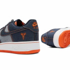 Nike Men's Air Force 1 Low Protro Sneaker in Obsidian/Orange/White