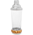 Lorenzi Milano - Glass, Bamboo and Stainless Steel Cocktail Shaker - Clear