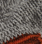 Loewe - Eye/LOEWE/Nature Logo-Embroidered Striped Mélange Stretch-Knit Socks - Multi