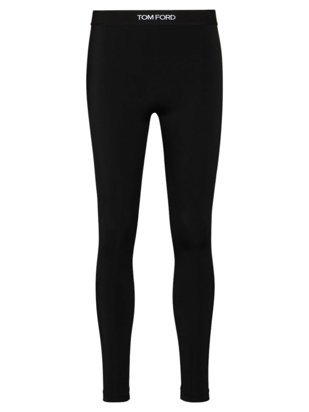 TOM FORD - Stretch Velvet Logo Leggings TOM FORD