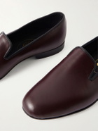 George Cleverley - Albert Leather Slippers - Brown