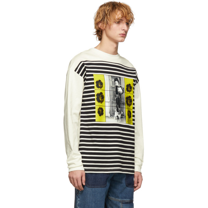 JW Anderson Off-White Dog Boy Long Sleeve T-Shirt JW Anderson