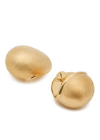 Jacquemus Les Bouclés Raisin Brushed Drop Earrings - Gold - One Size