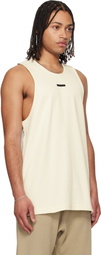 Fear of God ESSENTIALS Off-White Rib Tank Top