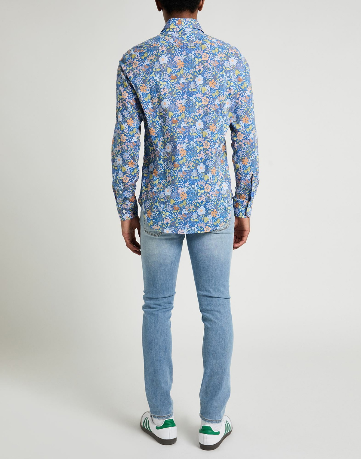 Fedeli Mens Shirt in Blue