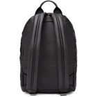 McQ Alexander McQueen Black Faux-Leather Classic Backpack