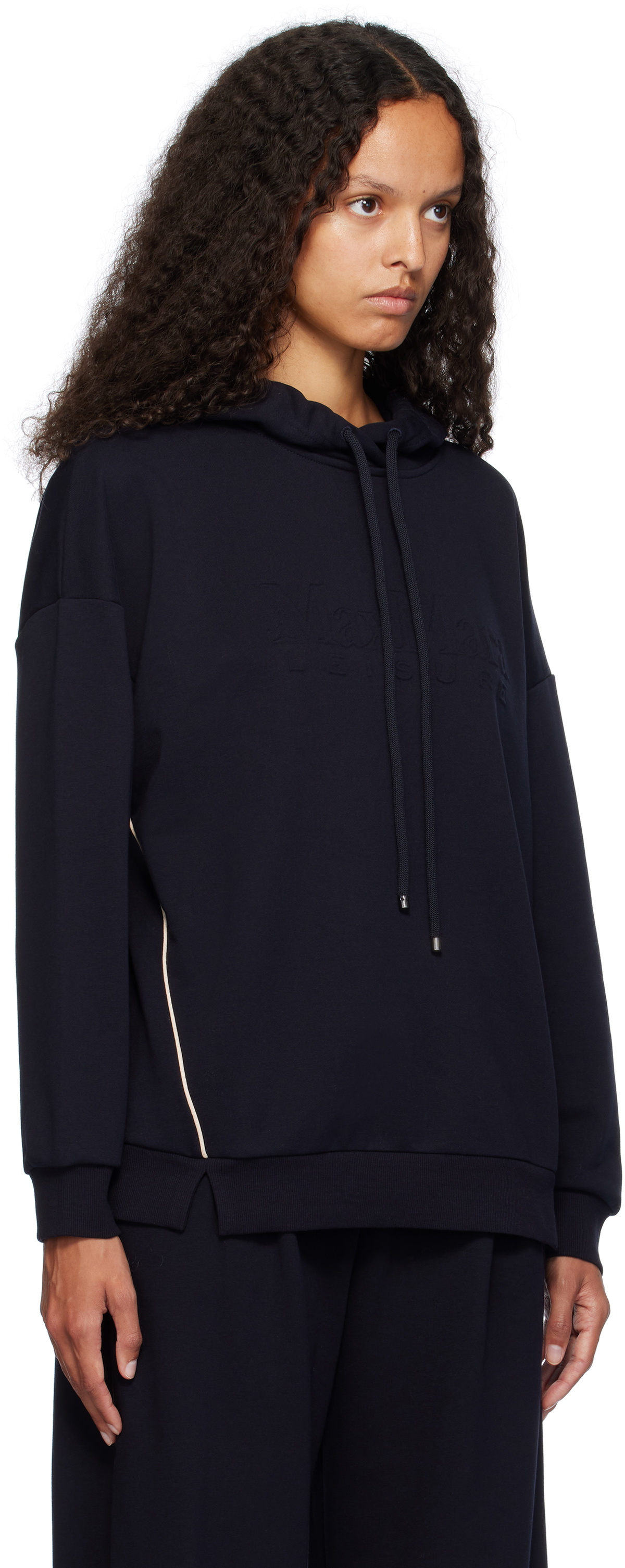 Max Mara Leisure Navy Flipper Hoodie