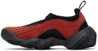 Oakley Factory Team Red & Black Flesh Sandals