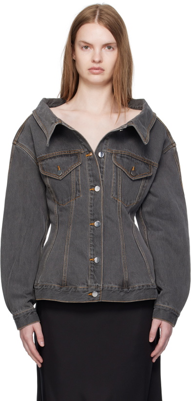 Photo: Paris Georgia Gray Jemimah Denim Jacket
