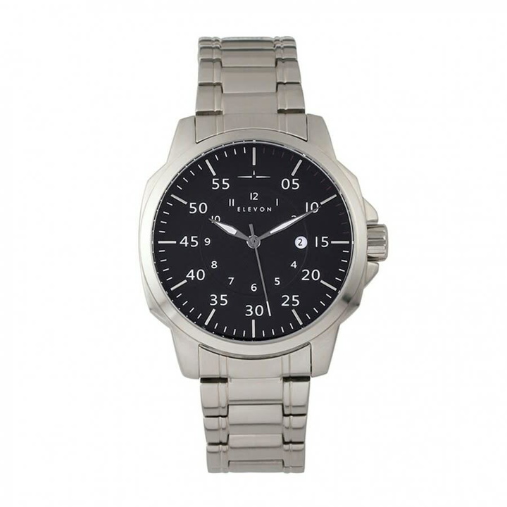 Photo: Elevon Hughes Black Dial Mens Watch ELE100-2