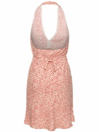 REFORMATION Delanie Printed Viscose Mini Dress