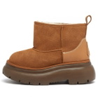 R13 Women's Chunky Shearling Boot in Light Brown