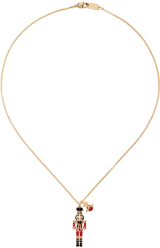 Photo: Vivienne Westwood Gold Nutcracker Pendant Necklace