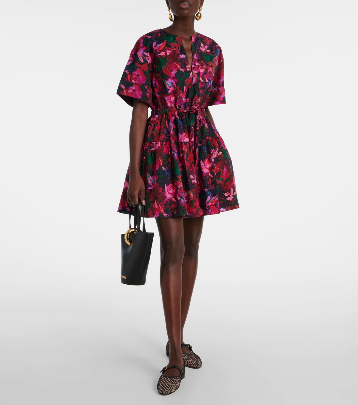 Ulla Johnson Nadira floral cotton minidress