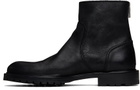 PS by Paul Smith Black Leather Falk Boots