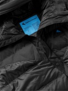 Klättermusen - Quilted Shell Hooded Jacket - Black