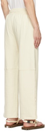 Tanaka Off-White Athletic Lounge Pants