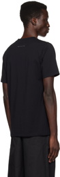 MM6 Maison Margiela Black Printed T-Shirt