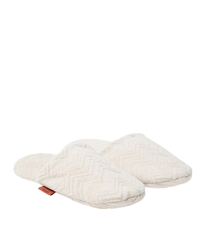 Photo: Missoni Chevron slippers