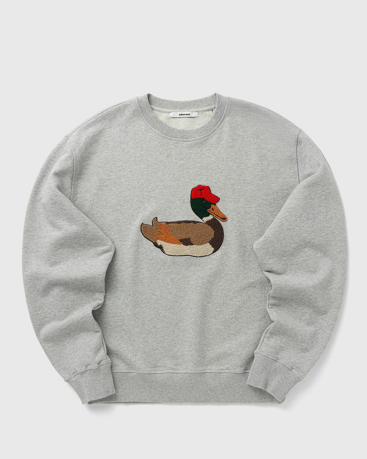 Edmmond Studios DUCK HUNT Grey Mens Sweatshirt