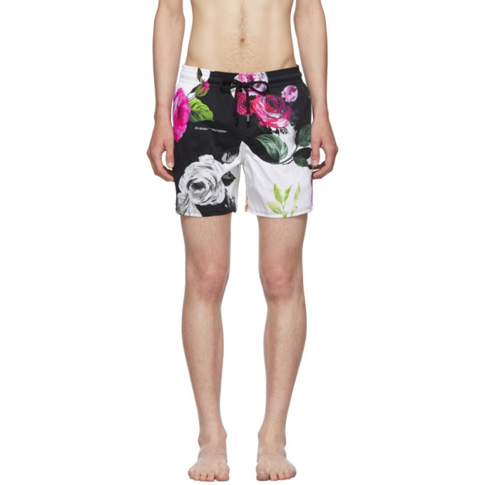 Photo: Off-White Multicolor Vilebrequin Edition Moorise Swim Shorts