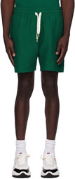 Casablanca Green 3D Wave Shorts