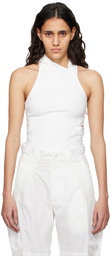 HYEIN SEO White Hooded Tank Top