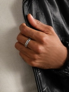 HOORSENBUHS - Wall Dame Sterling Silver Diamond Ring - Silver