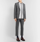 AMI - Grey Tweed Suit Jacket - Gray