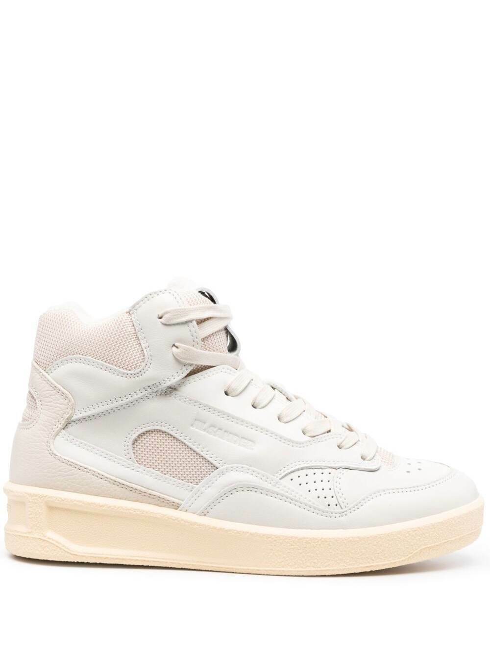 Jil Sander Leather high-top sneakers Jil Sander