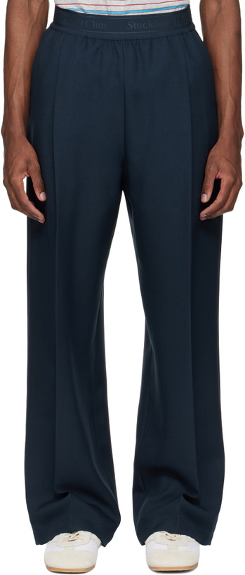 Photo: Stockholm (Surfboard) Club Navy Relaxed Fit Trousers