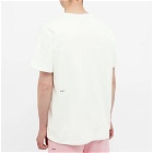 Pangaia Organic Cotton C-Fiber T-Shirt in Off-White