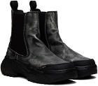 GmbH Black Faded Chelsea Boots