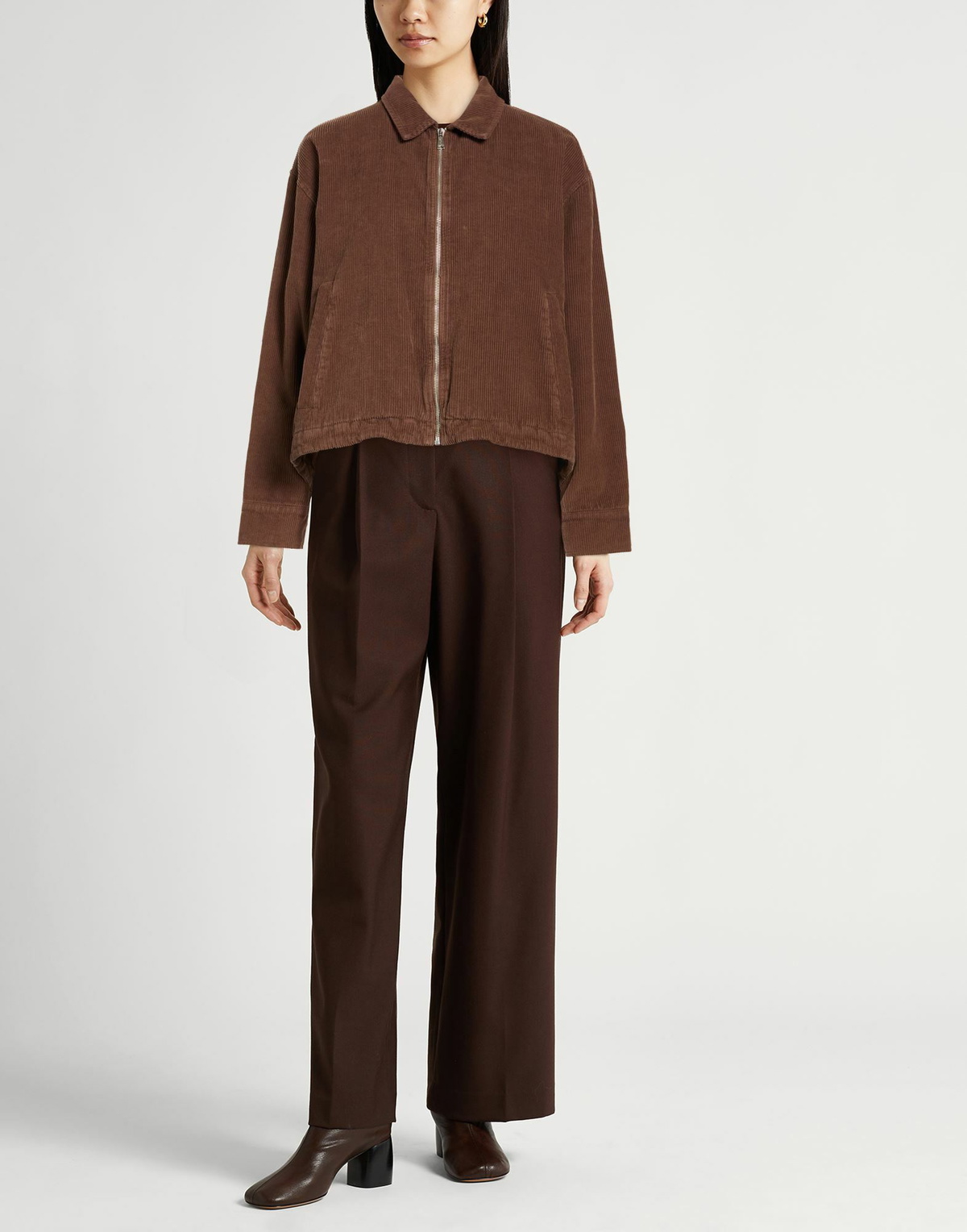 Crossley Womens Jacket in Brown