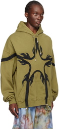 Collina Strada Green Star Hoodie