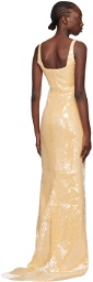 16Arlington Yellow Electra Maxi Dress