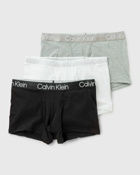 Calvin Klein Underwear Modern Structure Trunk 3 Pack Multi - Mens - Boxers & Briefs