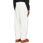 sacai Gray Cotton Jersey Sweatpants
