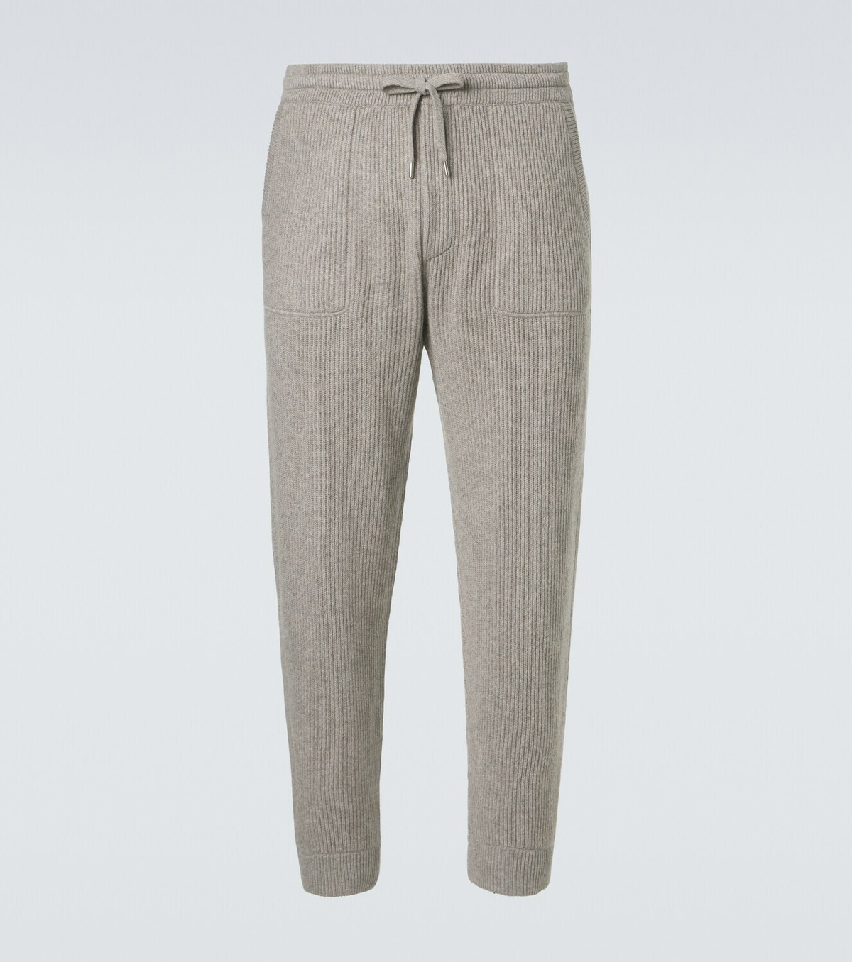 Brunello Cucinelli Ribbed-knit cashmere sweatpants