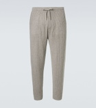 Brunello Cucinelli Ribbed-knit cashmere sweatpants