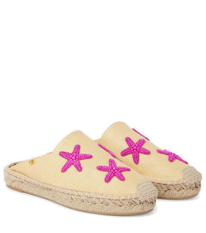 Photo: Valentino Garavani Starfish beaded espadrilles