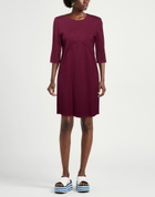 Manila Grace Womens Mini dress Burgundy