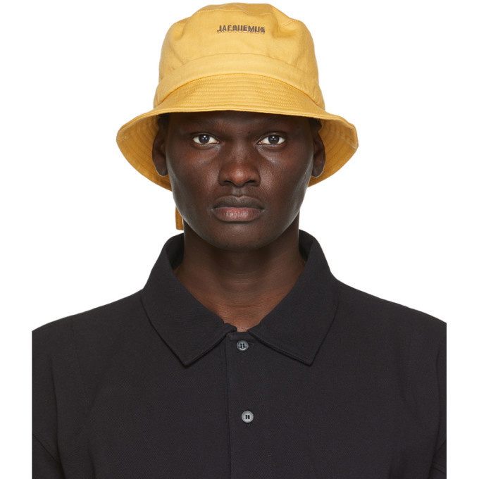 Photo: Jacquemus Yellow Le Bob Gadjo Bucket Hat