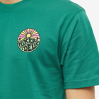 Hikerdelic Men's Original Logo T-Shirt in Antique Green